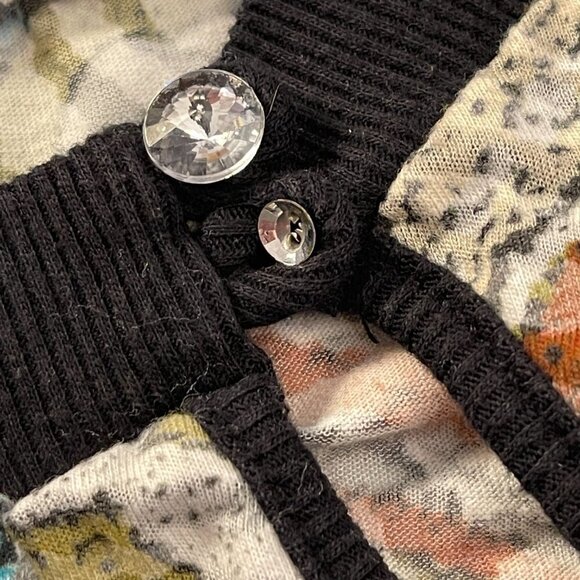 Daytrip Top Women's Medium Multicolor Pullover Short Sleeves - Picture 13 of 13